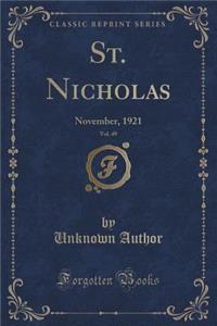 St. Nicholas, Vol. 49