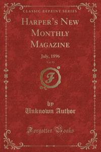 Harper's New Monthly Magazine, Vol. 93