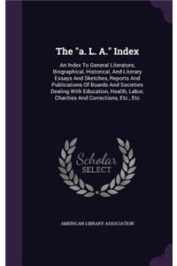 The A. L. A. Index