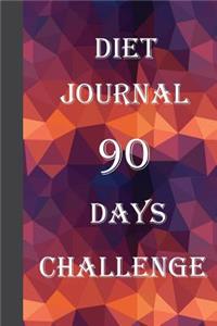 Diet Journal 90 Days Challenge