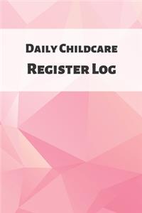 Daily Childcare Register Log