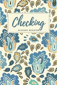 Checking Account Register