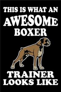 This is what an awesome Boxer Trainer Looks Like