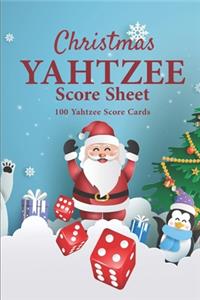 Yahtzee Score Sheets