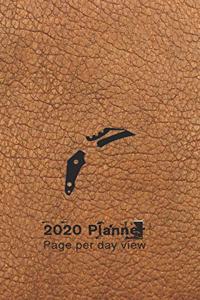 2020 planner page per day view
