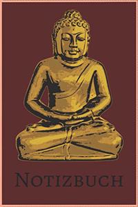 Notizbuch goldener Buddha