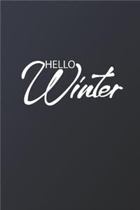 Hello Winter Notebook