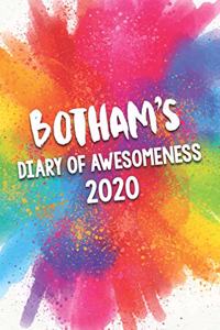 Botham's Diary of Awesomeness 2020