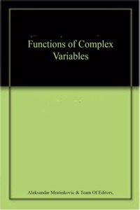 Functions of Complex Variables