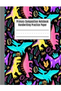 Primary Composition Notebook Handwriting Practice Paper
