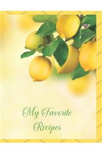 My Favorite Recipes