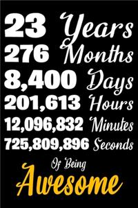 23 Years Of Being Awesome