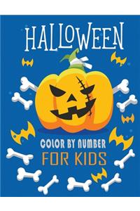 Halloween Color by Number for Kids