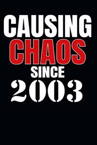 Causing Chaos Since 2003