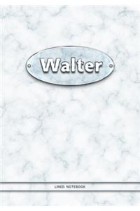 Walter - Lined Notebook