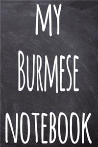 My Burmese Notebook