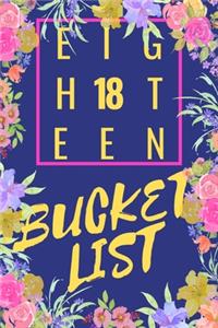Eighteen Bucket List