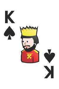 King Of Spades Notebook