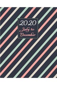 Daily Planner 2020 July - December