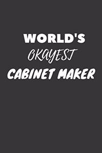 World's Okayest Cabinet Maker Notebook