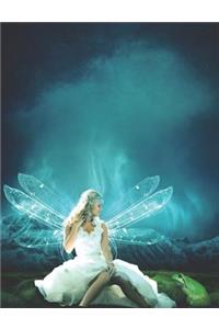 Dreamland Fairy Notebook, Journal, Composition Book 100 pages