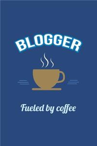 Blogger Fueled by Coffee Journal, Dot Grid