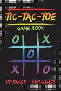 Tic-Tac-Toe Game Book
