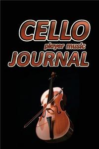 Cello Player Music Journal