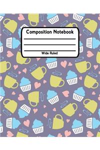 Composition Notebook Wide Ruled