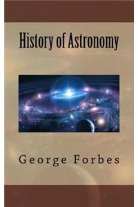 History of Astronomy