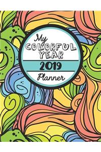 My Colorful Year 2019 Planner