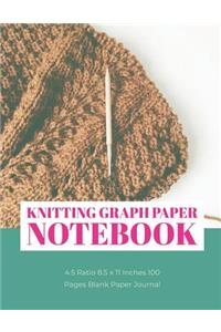 Knitting Graph Paper Notebook