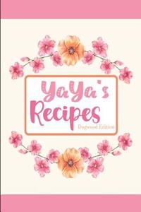 Yaya's Recipes Dogwood Edition
