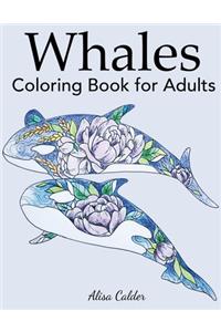 Whale Coloring Book for Adults