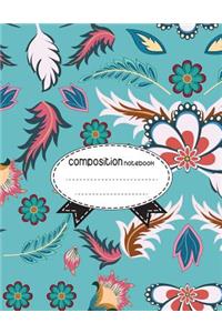 Composition Notebook, 8.5 x 11, 110 pages