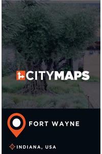 City Maps Fort Wayne Indiana, USA