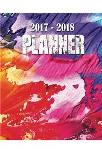 2017-2018 Planner: Daily Planner Calendar / Schedule / Organizer - September 2017 to December 2018