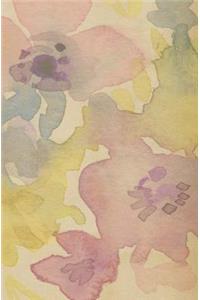 Pastel Watercolour Floral Art Notebook