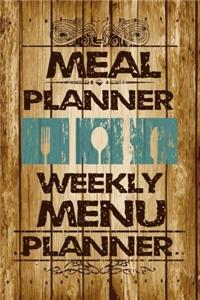 Meal Planner Weekly Menu Planner