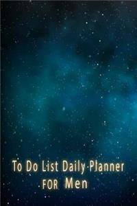 To Do List Daily Planner for Men