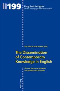 Dissemination of Contemporary Knowledge in English