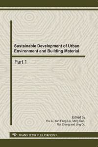 Sustainable Development of Urban Environment and Building Material 4v