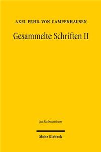 Gesammelte Schriften II