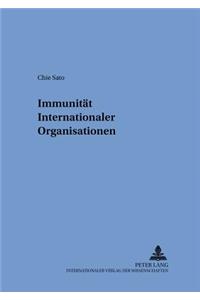 Immunitaet Internationaler Organisationen