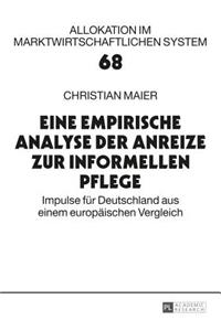 Eine Empirische Analyse Der Anreize Zur Informellen Pflege