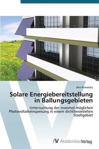 Solare Energiebereitstellung in Ballungsgebieten