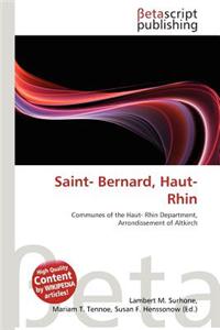Saint- Bernard, Haut- Rhin