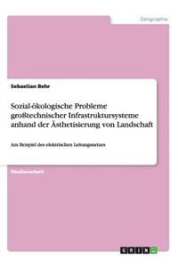Sozial-ökologische Probleme großtechnischer Infrastruktursysteme anhand der Ästhetisierung von Landschaft
