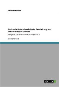 Nationale Unterschiede in der Bearbeitung von Lebensmittelskandalen