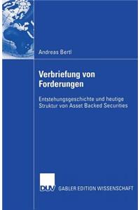 Verbriefung Von Forderungen